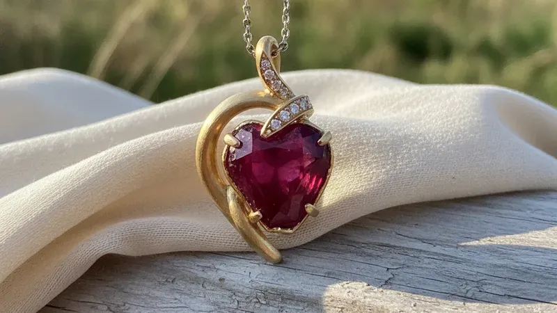 Pendentif rubis forme : quel modèle choisir ?